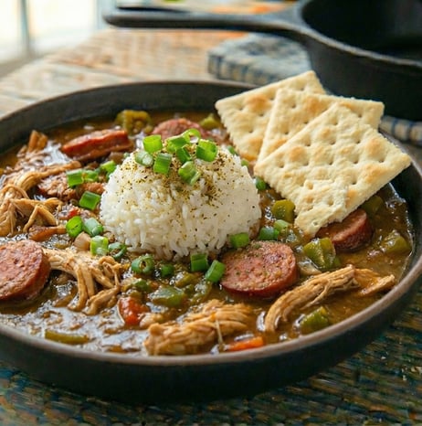 Krail's Chicken and Sausage Gumbo