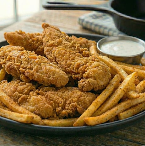 Chicken Tenders With Fresh Cut Seasoned Fries